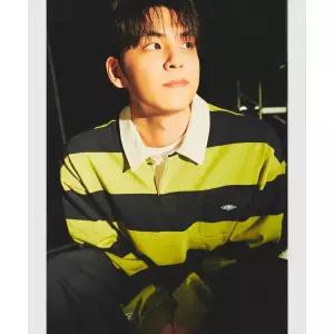 엄브로 HBL 로얄 컬리지 컬러블럭 럭비 카라 긴팔 티셔츠 그린UQ321CRL92 UQ321CRL92_OGN0