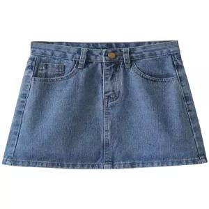 데님 치마바지 데님스커트 청치마 스커트 속바지 데일리룩