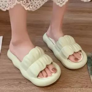 클래식 실내화 심플 무지 사무실용 슬리퍼