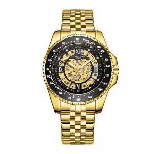 앤서니 제임스 타키미터 오토매틱 골드 다이얼 남성용 시계 SSPHHWJG 968002