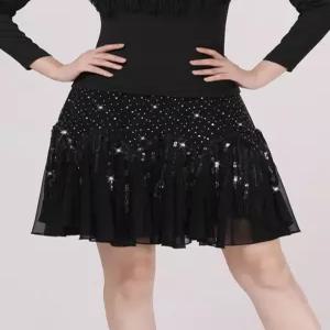 이미지왈츠 라틴 라인 무대의상 사교댄스 연습복 댄스 스커트