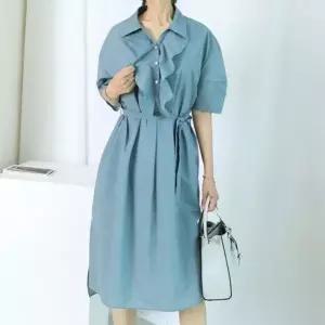 옆트임 프릴 벨트원피스 스트라이프원피스 원피스 카_19910917_667501