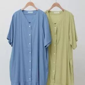 브이 빅사이즈 306P513S 프릴 원피스 레이온 의류 빅_19871449_667501