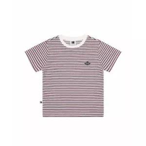 코닥 KODAK 레인보우 스트라이프 반팔티셔츠 우먼 RED K5222LRS33RED 154802