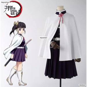 귀멸의칼날 카나오 의상 코스프레 하오리 귀칼 굿즈 츠유리 카나오 유니폼