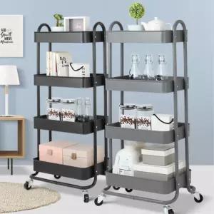 미용실 간편 조립 수납 트롤리 카트 기저귀 식당카트 이동트레이 키친트롤리 핸드카트