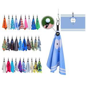 스케일 웨어 디자인 마그네틱 극세사 와플 디스크 골프 타월 u2013 대형 16