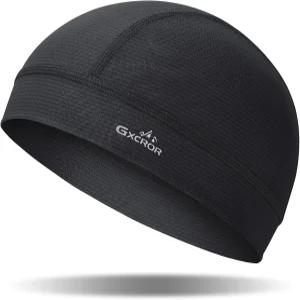 남성용 GXCROR 쿨링 스컬 캡 헬멧 라이너 모이스처 위킹 사이클링