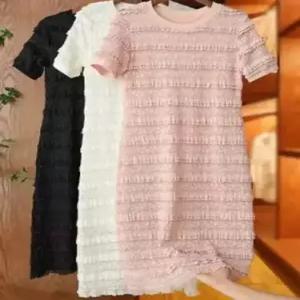 엘럽 원피스 핑크 여성 레이스 롱스커트 티 오리엔탈 원템1