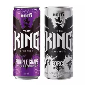 핫식스 더킹 355ml 퍼플 그레이프 24캔+포스 24캔.