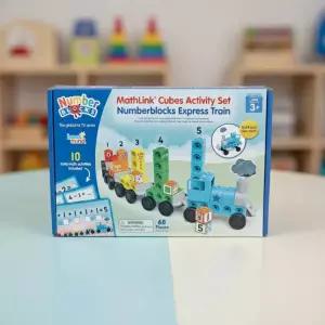 러닝리소스 넘버블럭스 기차놀이 한글판 숫자세기 블럭 분류놀이 학습 수학 보드게임 장난감