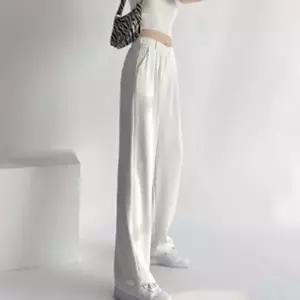 [옷자락]여성 하이웨이스트 와이드핏 기장별 슬랙스 바지