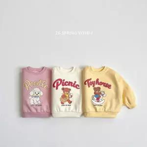 [연투] 비비드아이 26봄 스프링팝아트맨투맨 12개월 아기옷 유아 키즈 아동복 봄 맨투맨