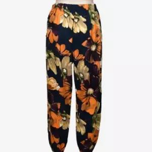 [라일리여성의류] Rly 중년 여름바지 여자 여름바지 9부 인견바지 여성