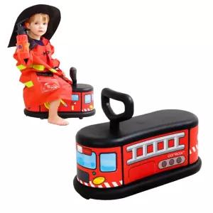 저소음 어린이 승용완구 붕붕 자동차 소방차 부드러운주행 유치원 5륜