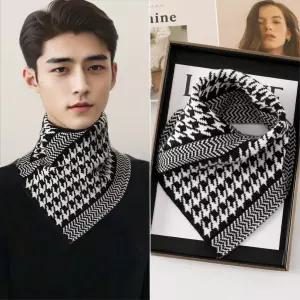 남성 넥워머 스카프 머플러 두꺼운 목도리 부드러운 보온 비즈니스