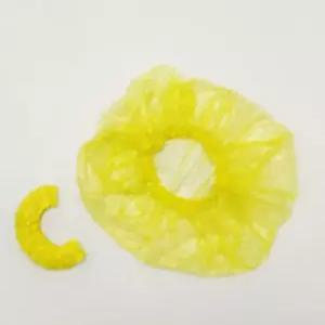 위생모자 일회용 비닐헤어캡 염색모자 헤어캡 비닐헤어 사우나 방수 모자 약100개