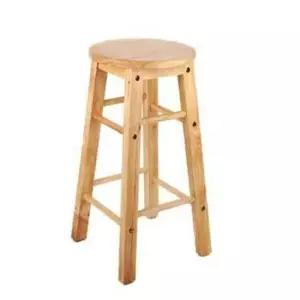 화장대 고무나무 홈바의자(중형)