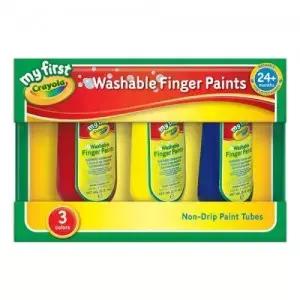 업위드 크레욜라 핑거페인트150ML*3색(빨,파,노) 크래욜라 감각놀이 어린이물감