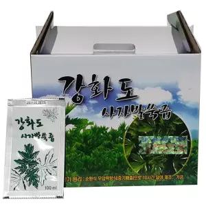 강화약쑥 사자발 쑥즙 60포 인진 쑥진액 싸주아리 쑥엑기스 쑥효능 직접재배