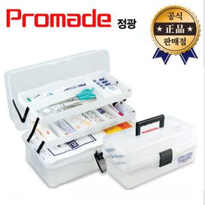 정광 공구함 J-302 투명 J302 Promade 콤비박스 구급함 약품함 플라스틱 공구통 다목적 툴박스 수납 정리