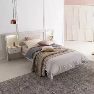 리바트 데이지 슈퍼싱글 침대 프레임 양면형 협탁