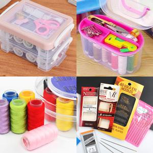 반짇고리 실 바늘 색실 미싱 재봉사 바느질실 부자재