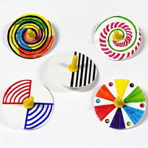 스쿨엔/꾸미고돌리고착시팽이/10인세트/39356