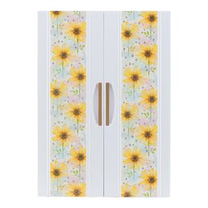 플라워 해바라기 욕실장 욕실수납장 화장실수납장 코너장 수건장 넉넉한수납 편리한수납