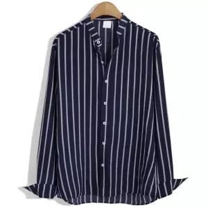 [엠엔씨][MNC] 세줄 스트라이프 헨리넥셔츠 (MDLS249MS)