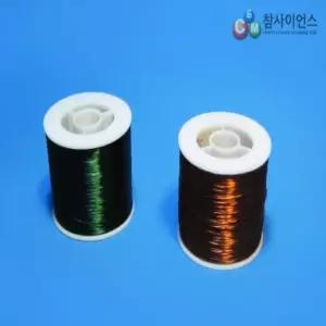 [더원사이언스] 에나멜선 발전기용 양쪽선 0.4mm롤/ 에나멜선 롤