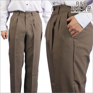 SC11 바지 28인치 작은 카키 봄 여름 카페 커피 근무