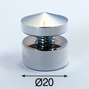 1단장식 다보볼트 20Ø 은색뿔형 (다리형)