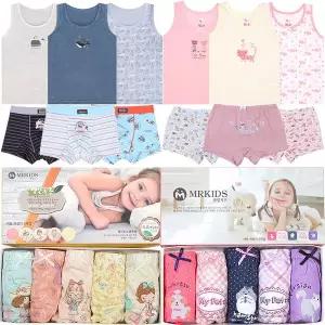 [보리보리/키즈라인]아동 삼각팬티 남아 여아 런닝 드로즈 트렁크 주니어 속옷