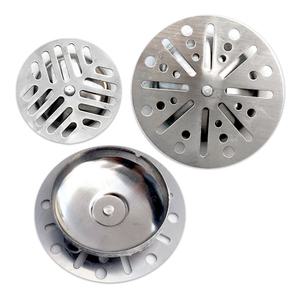 하수구망 스텐 거름망 원형 바닥 유가 배수구 덮개 2-2 밖80mm/안60mm