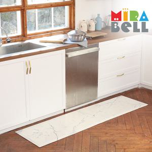 미라벨 TPU 발편한 주방매트 러그 발매트 마블 두꺼운 싱크대 더블형 4COLOR