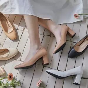 [분홍코끼리](쫀득몰드창) Vol.2 리즈갱신 펌프스힐(7cm)