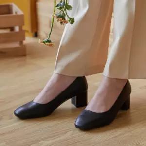 [분홍코끼리](쫀득몰드창) Vol.2 리즈갱신 펌프스힐(5cm)