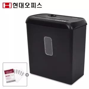 [현대오피스] 소형 문서세단기 PK-611CX+오일 가정용 최대 6매 파지함 11L 가정용 세단기 파쇄기