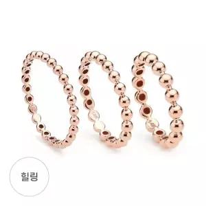 14k 버블 버블링 반지_A타입 소) 6호-14호)