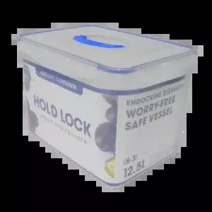 홀드락 6-3 12.5L Lock 플라스틱 밀폐용기 냉장 김치 반찬 보관용기 공구 통