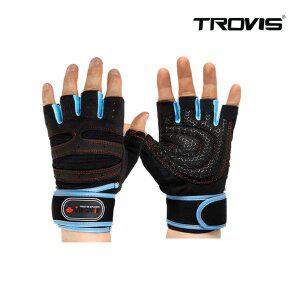 [트로비스]헬스장갑TG8500  손목보호헬스장갑 스포츠장갑 반장갑