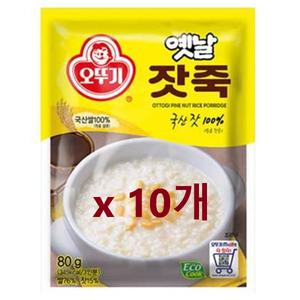 오뚜기 잣죽80g x 10개 /