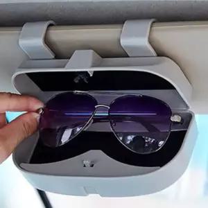 아트박스 에코벨 차량용 안경케이스 썬글라스 수납함 클립 거치대 홀더