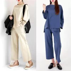 [하프클럽/퍼스트클로]트레이닝세트 빅사이즈 오버핏 여성투피스 운동츄리