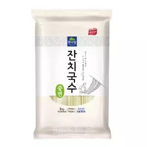 면사랑 잔치국수 중면 3kg