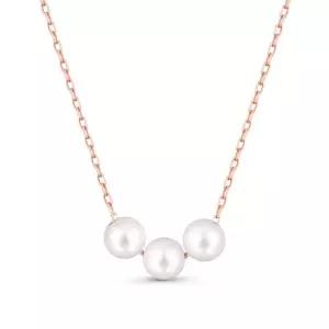 14k 콩콩이 스와진주 목걸이