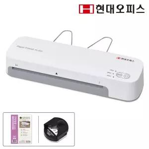 [현대오피스] A4 코팅기 PL-203 +코팅지+코너라운더 자동절전 소형 가정용 코팅기계