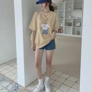 [보리보리/보리맘]여름 반팔 테디 수유티 코튼 수유복 숨김 수유구 모유수유옷 ID327