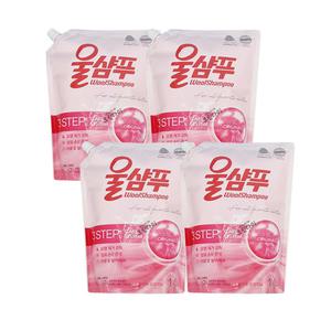 울샴푸 오리지널 중성 세탁세제 리필 1.4L x4개